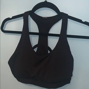 Black sports bra!